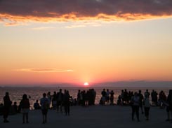 Zadar - zpad slnka